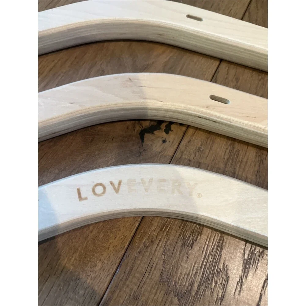 LOVEVERY Baby Play Mat Gym REPLACEMENT Wood Arm Posts 3 pieces